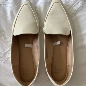 A New Day Women's Off-White Loafers
